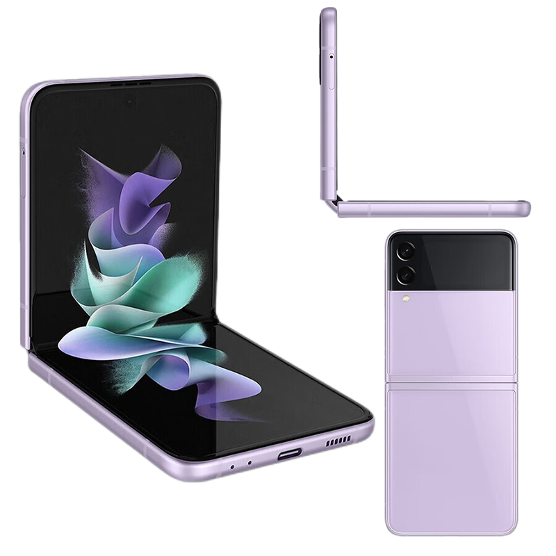 三星samsunggalaxyzflip35g智能手机67吋折叠屏120hz港版zflip3陨石