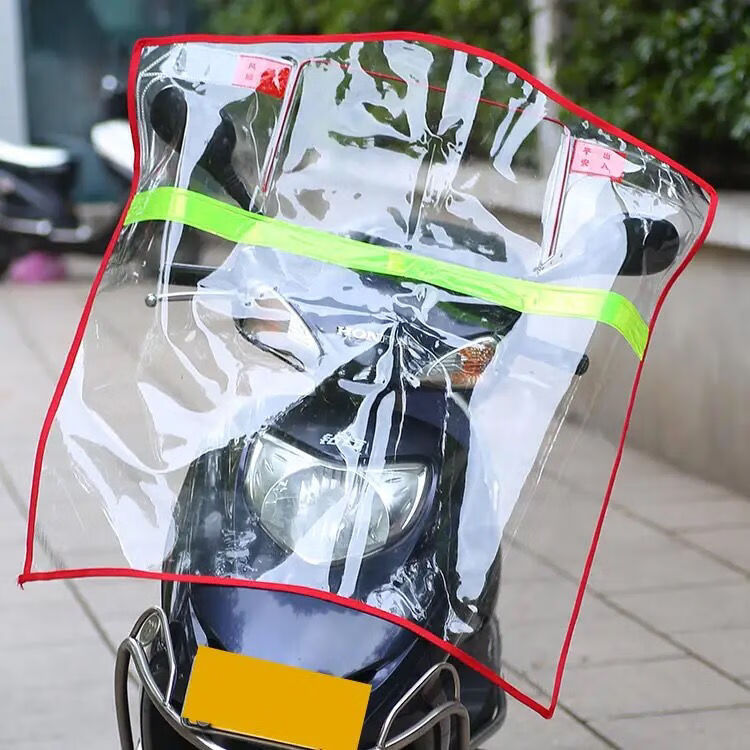 摩托车挡风板电动车挡雨板透明前挡风踏板车电瓶车三轮车高清通用升级