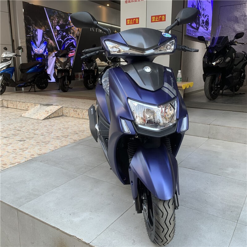 飞鹰摩托车小劲战5代目福臻110新款国4电喷发动机踏板车 fy-ymt劲战