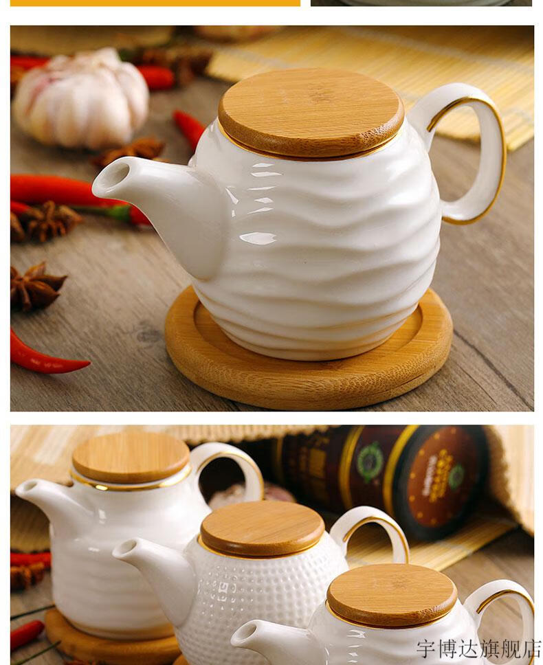 景德镇陶瓷油壶景德镇欧式陶瓷油壶创意调味瓶2件套装醋壶油罐调味盒