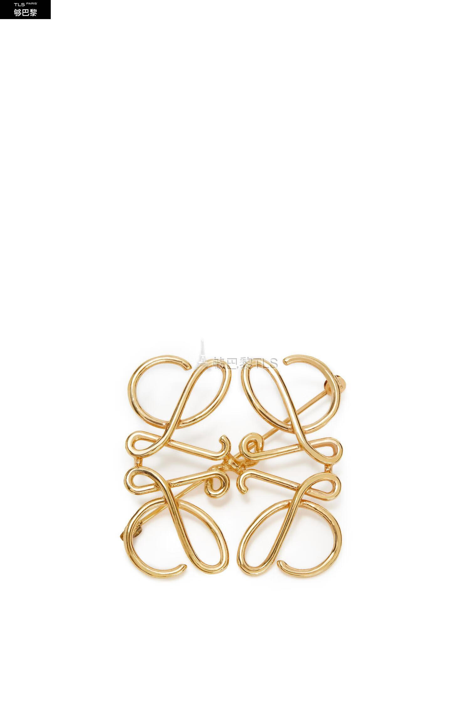 够巴黎tls loewe罗意威 21春夏 女士 胸针 anagram 金属胸针 111.25.