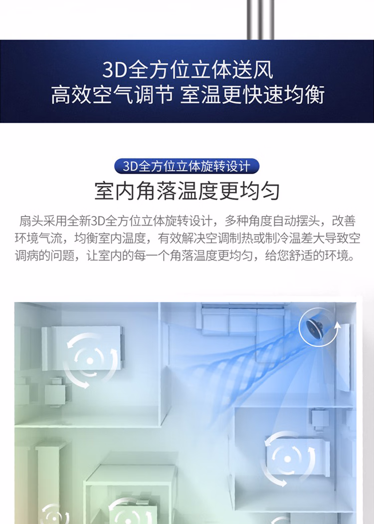 莱克空气调节扇F701