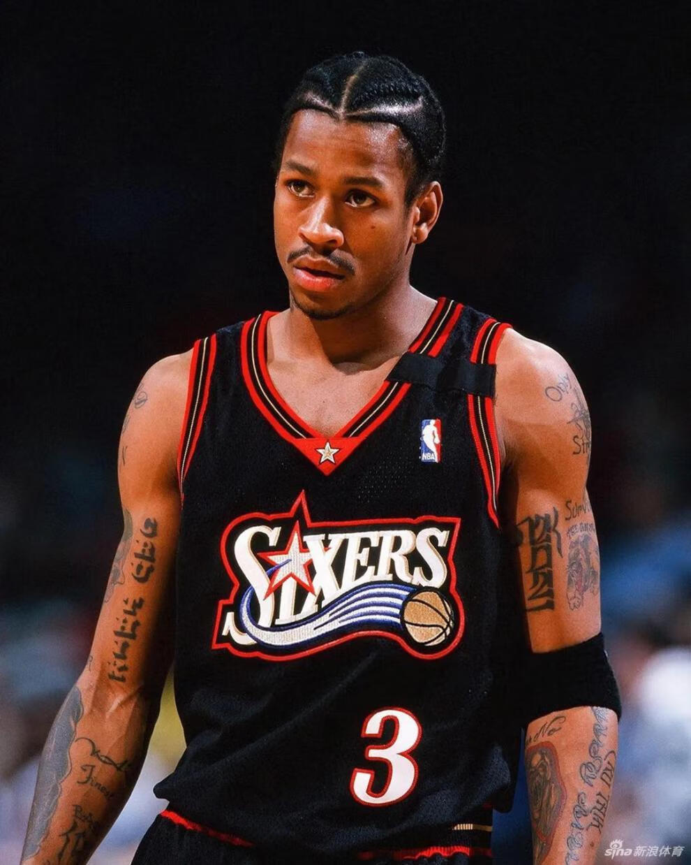 京识76人队阿伦艾弗森3号 刺绣蓝球衣球裤套装男订制篮球服团体服定制