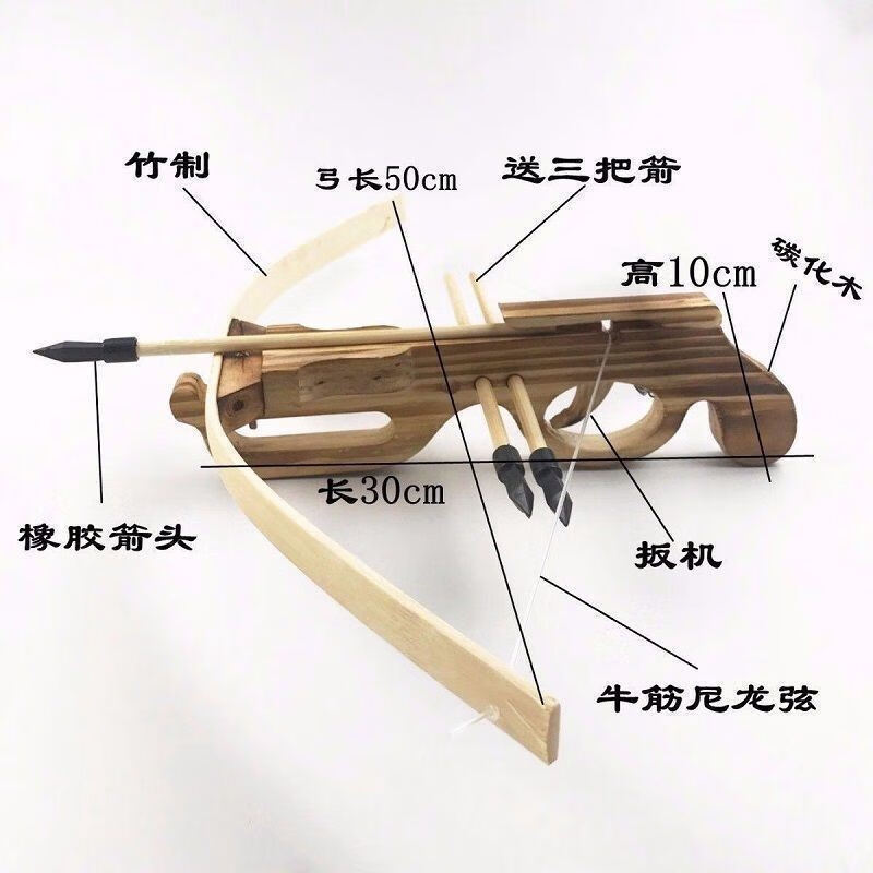 自制滑膛驽弓过程图图片