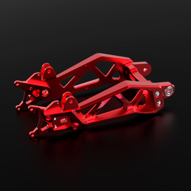 欧老师三代延长平叉uqi u b n1s电动车铝合金后平叉改装配件 常规款