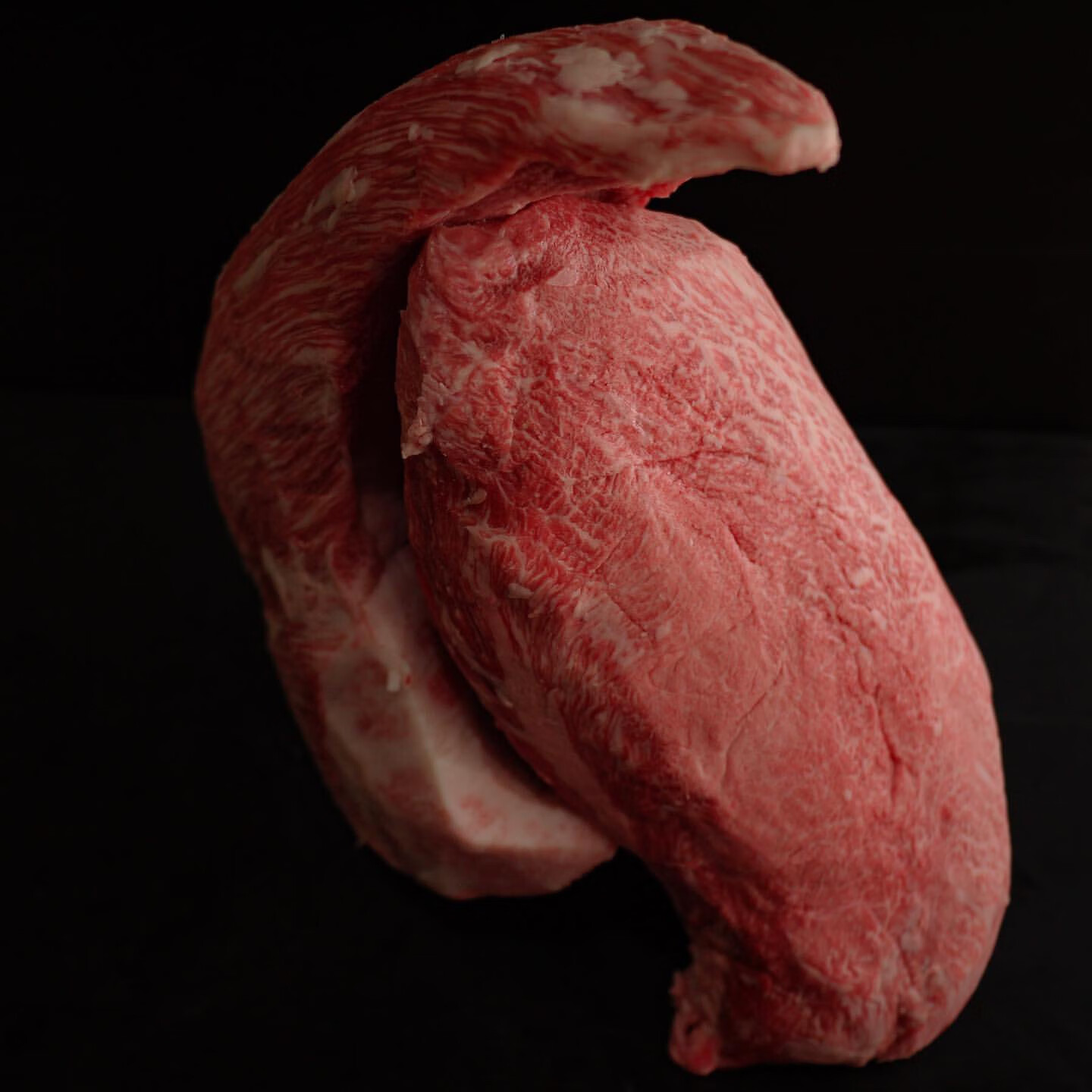 橙伯乐现货澳洲m12霜降和牛雪花谷饲三角牛霖牛小排500克日式烧肉牛排