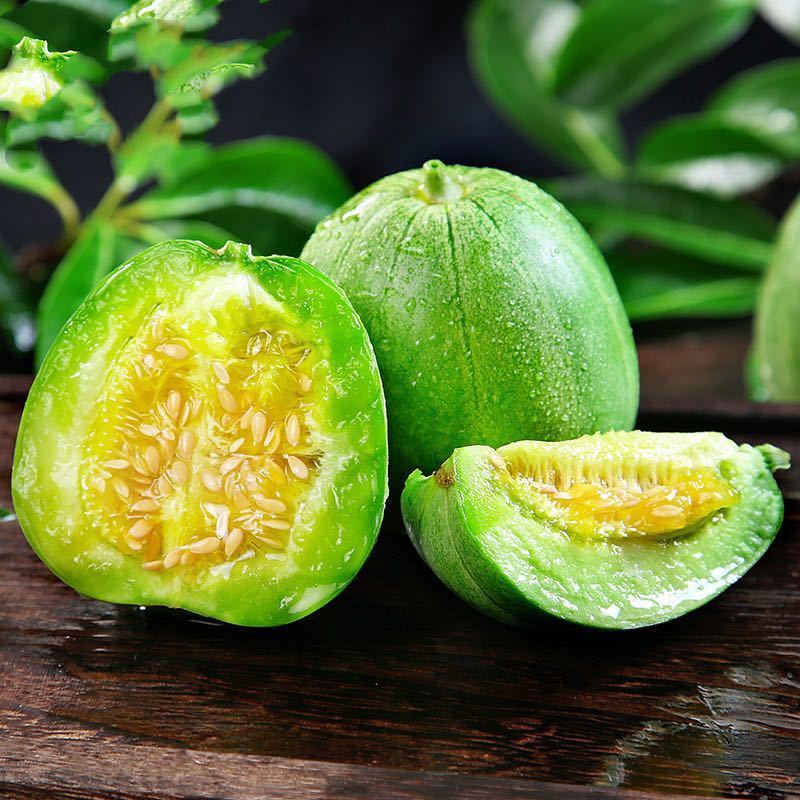 新鲜水果批发应季绿宝石甜瓜东北脆宝新鲜水果脆瓜现摘2个试吃装1斤