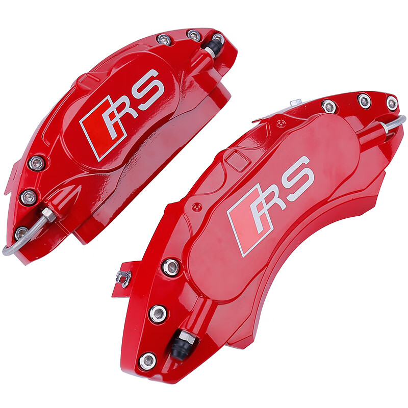 适用 奥迪4刹车卡钳罩567335改装红色卡钳套轮毂铝合金喷漆壳 17-22a4