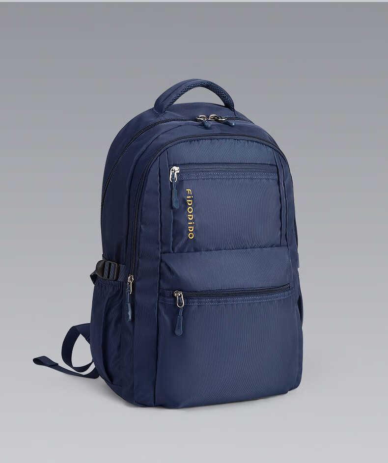 fidodido菲都狄都新款男士双肩包防水牛津纺休闲旅行大容量背包商务