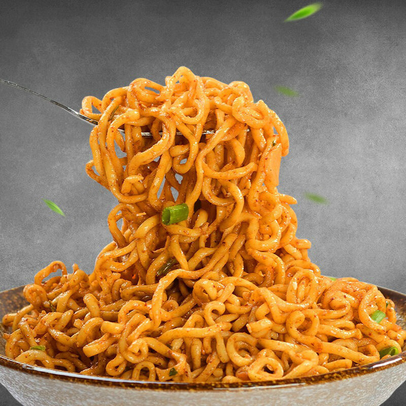 武汉热干面 武汉热干面湖北特产国华香辣味网红拌面方便面泡面 8人份
