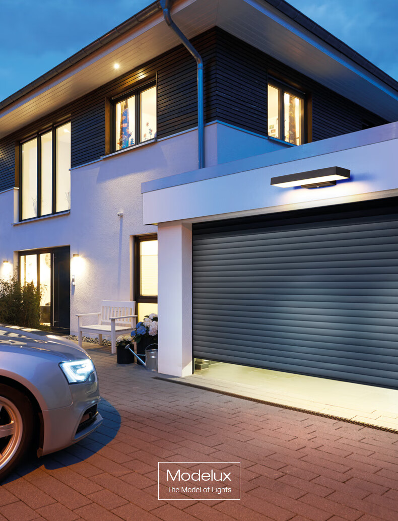 中山古镇灯具门头灯长条壁灯户外防水室外庭院设计师别墅入户大门前灯