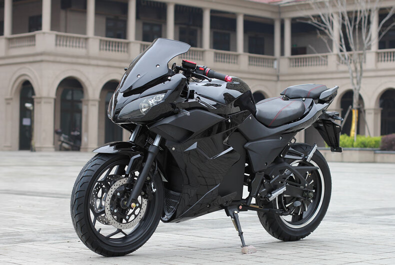 电动摩托车跑车小忍者电动车电摩趴赛成人代步地平线大型公路赛电瓶车