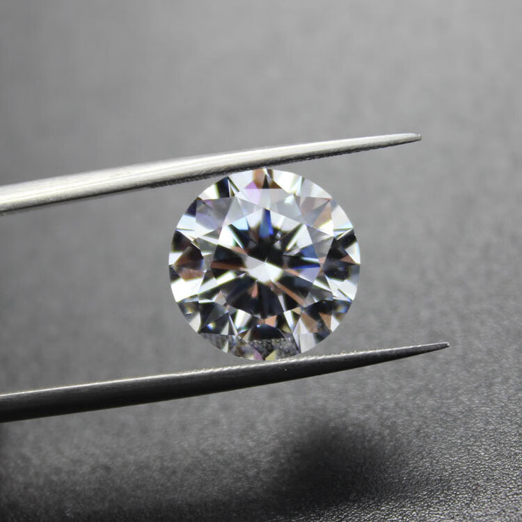 璀璨闪耀八心八箭钻石切割丘比原创设计圆形白色锆石瑞士钻白钻 八心