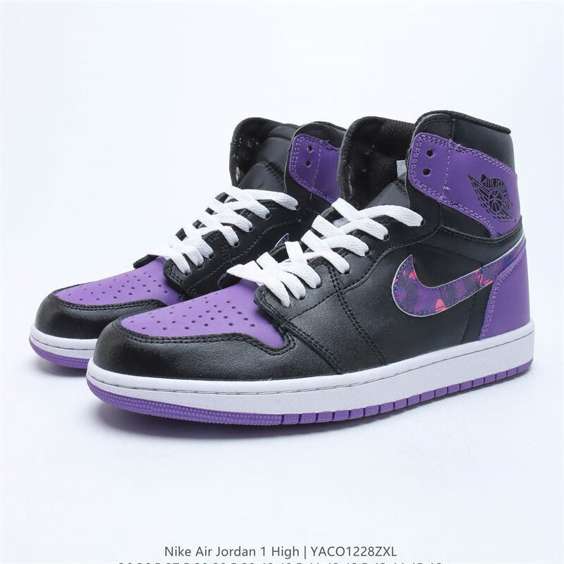 【官方旗舰】aj男女鞋highog乔一代经典高帮文化篮球鞋防滑磨男女运动