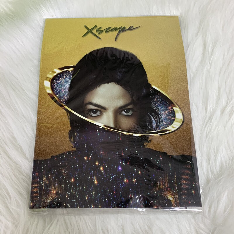 正版迈克尔杰克逊逃脱cddvd海报michaeljacksonxscapexscape