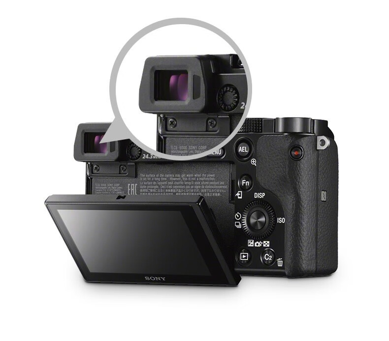 sony索尼alpha6000l/a6000aps-c微单数码相机约2430万像素4d对焦