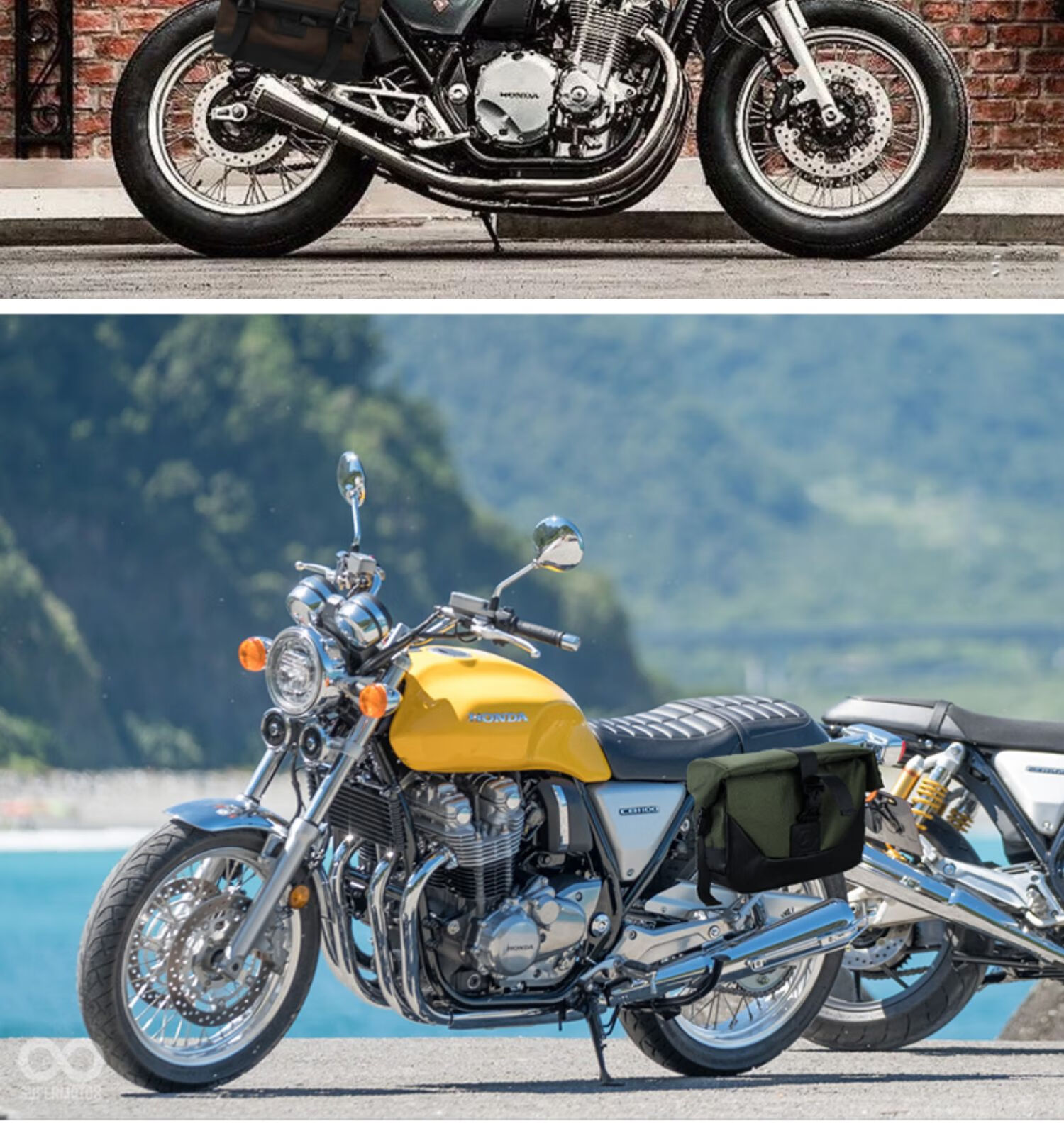 适用于20-22款本田cb1100ex cb1100rs 野狼摩托车改装边包边箱侧包快