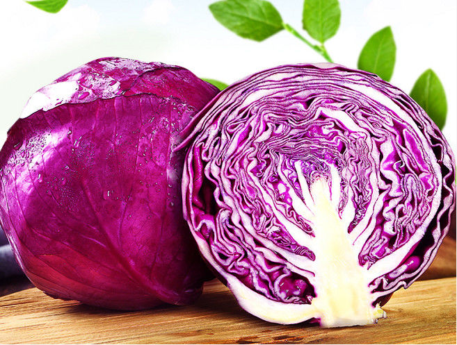 现砍紫甘蓝新鲜蔬菜沙拉菜农家蔬菜紫椰菜包菜卷心菜5/10斤 紫甘蓝5斤