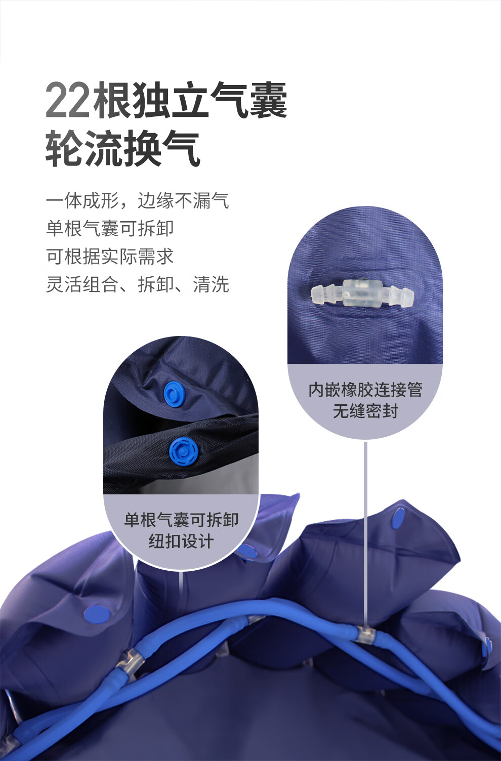 迈德斯特防褥疮气床垫卧床老人医用充气护理床气垫床瘫痪病人护理用品