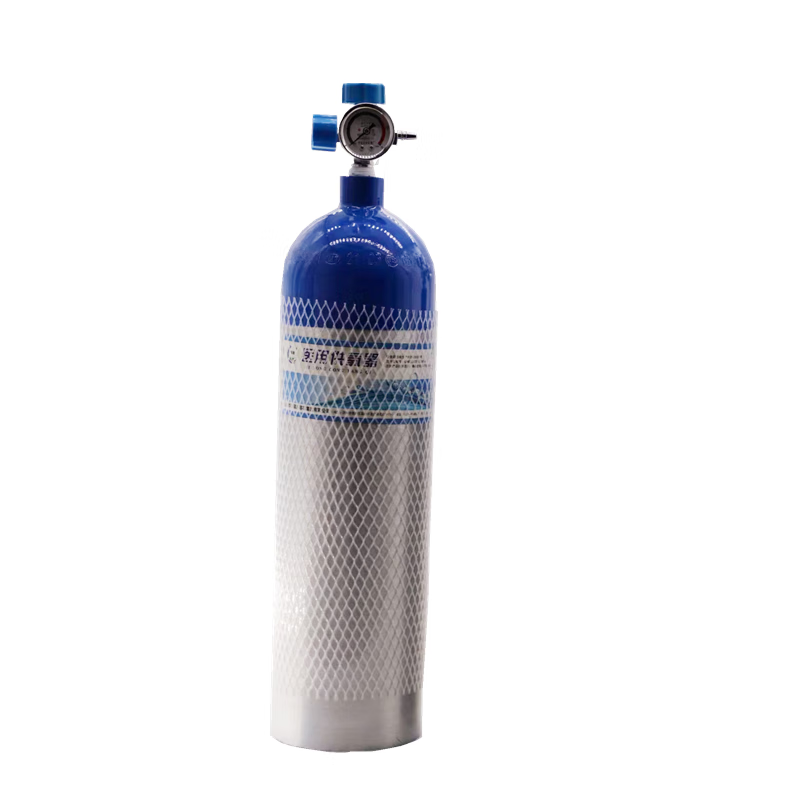 医用便携式氧气瓶铝合金氧气瓶2l32l家用户外登山诊所救护车老人 3