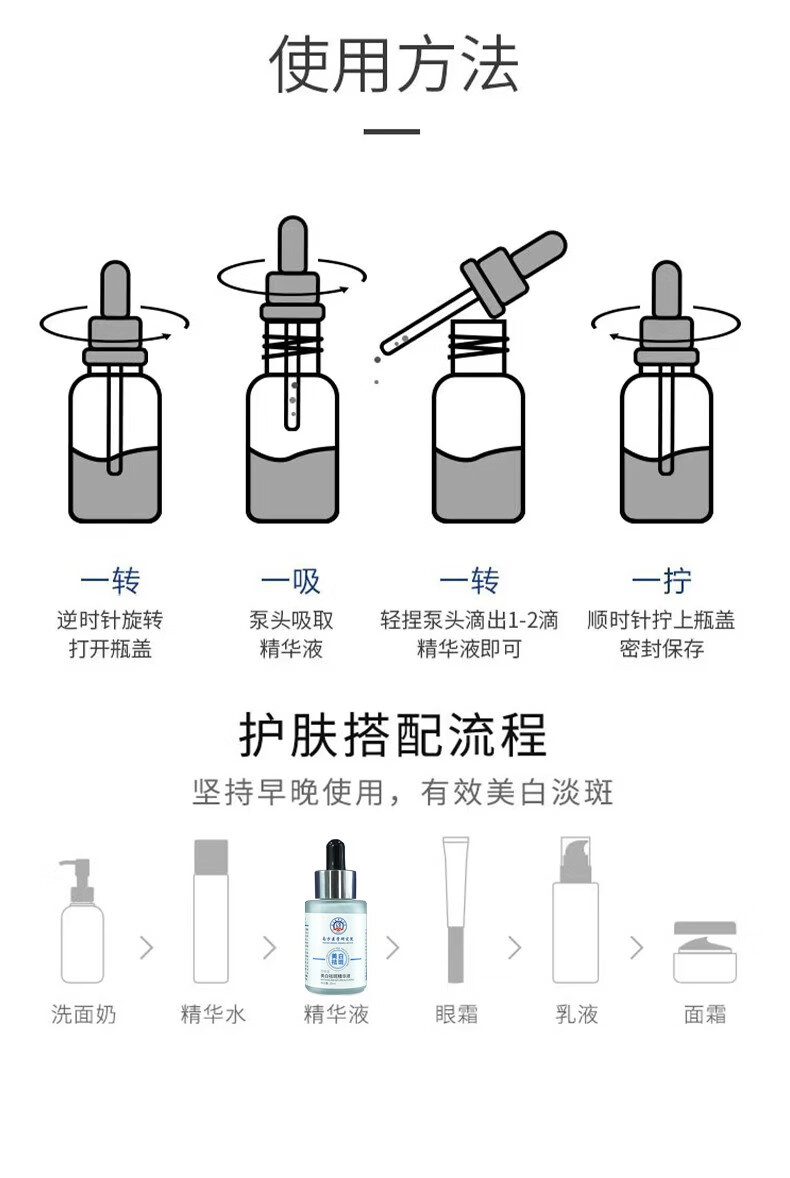 斐丽felee南方医科大学研究院烟酰胺原液美白收缩毛孔双抗精华液男