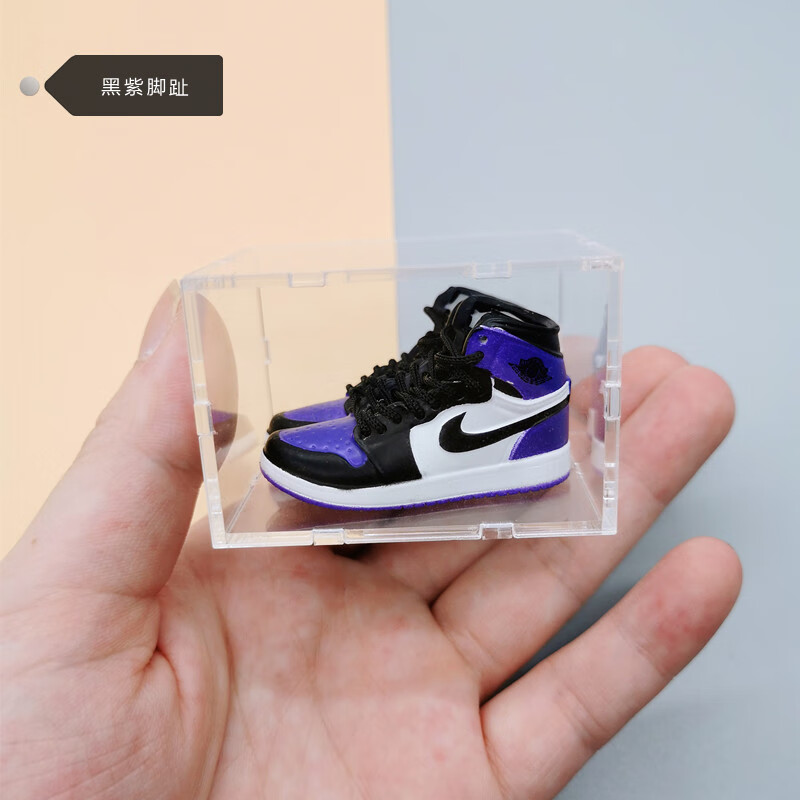 迷你aj小鞋子模型小aj1篮球鞋迷你鞋墙汽车载立体生日男女礼物挂件潮