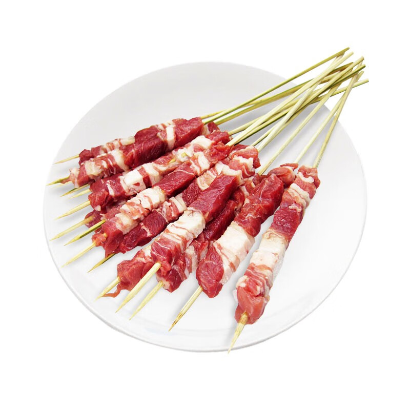 维桑 新鲜羊肉串 山羊肉烤串 20g*60串 羊肉筋串 小金烤肉烧烤食材