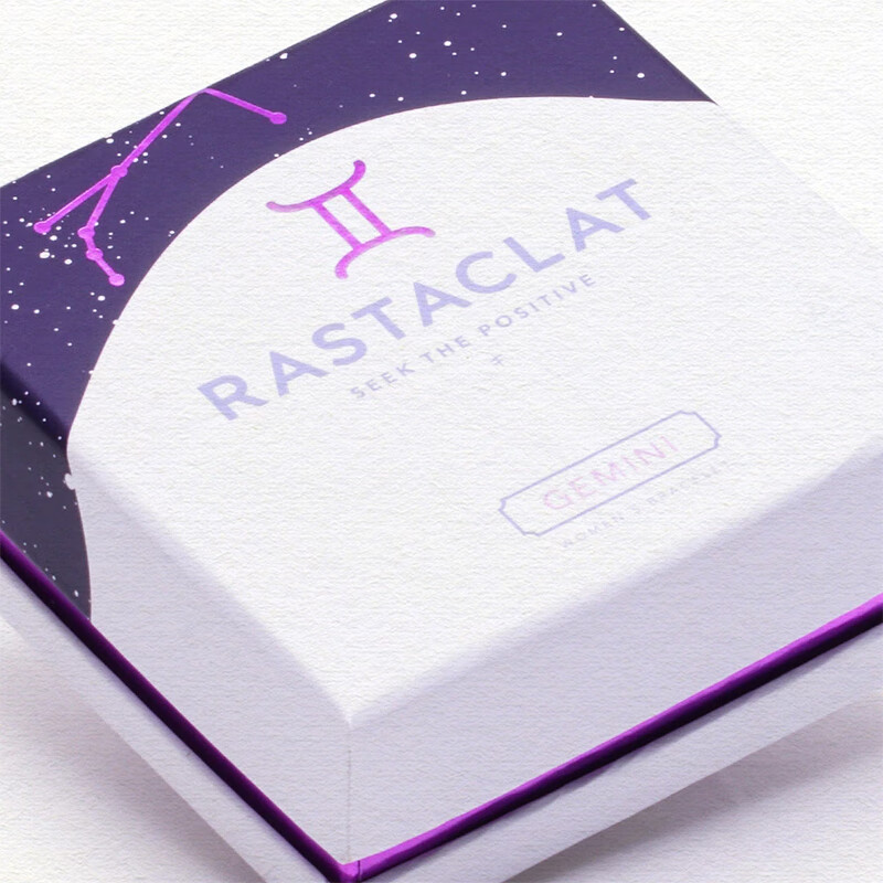 品牌官方rastaclat小狮子限定星座系列双子座女生迷你款鞋带手链双子