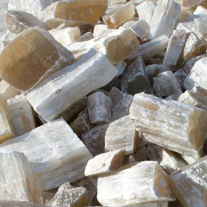 食品级石膏块 生石膏块 石膏粉食用石膏粒熟石膏粉做豆腐1000g 3斤