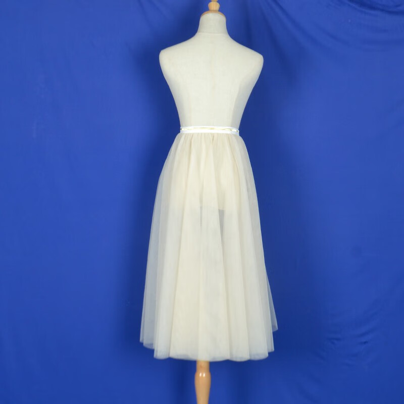 公主裙成人蓬蓬裙女春夏网纱半身裙雪纺纱裙公主蓬蓬舞蹈大摆裙修身