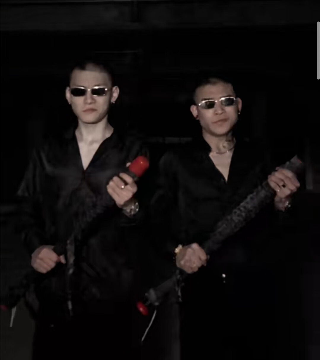 快手抖音攀娘同款墨镜韩版小框方形网红眼镜男女潮港风个性太阳镜 金