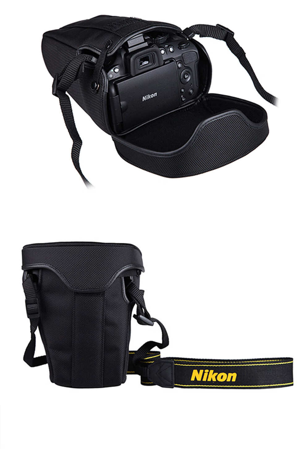 d7100/d5300/d3400/d7000单肩摄影包 尼康原装单反相机单肩斜挎包