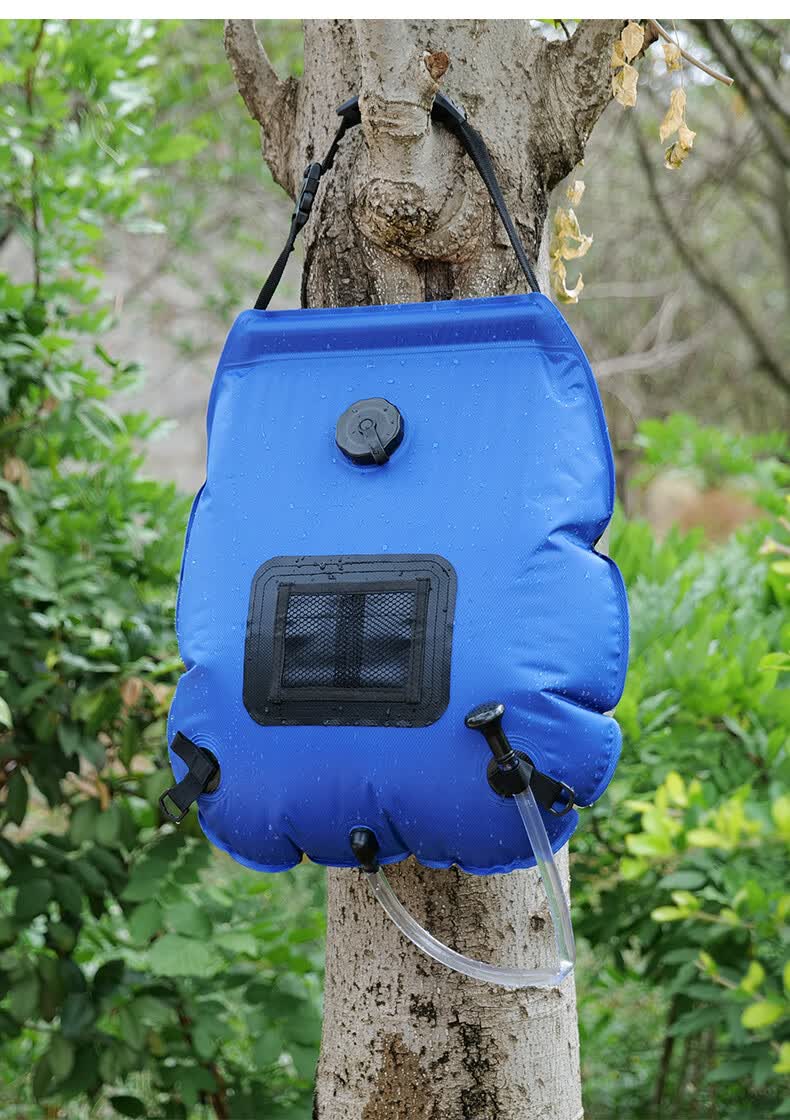 户外太阳能晒水袋淋浴洗澡神器沐浴袋野外便携式大容量自驾游野营