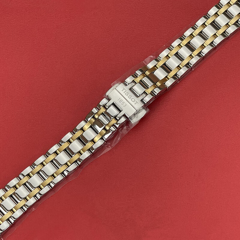 适用于天梭1853韵驰心媛系列t050原厂表带 t050207a t050217a原装钢带