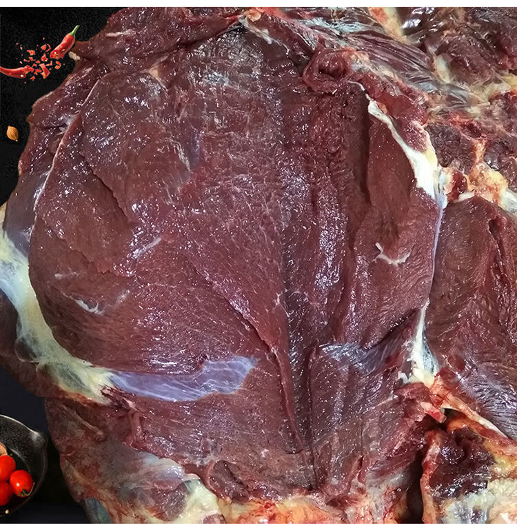 新鲜马肉正宗农家散养新鲜现杀有皮没有皮生马肉真空包装3斤不带皮腿