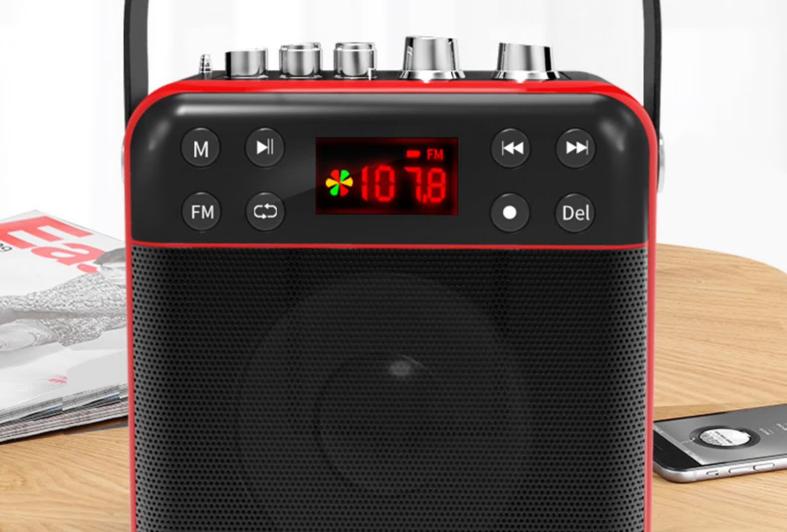 sast/先科 k29收音机老年充电老人新款便携式插卡音箱迷你mp3播放器