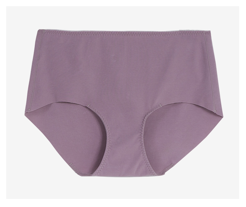 铜牛内衣四季新款型弹棉罗纹随心裁女平脚裤内裤vc032红色17095