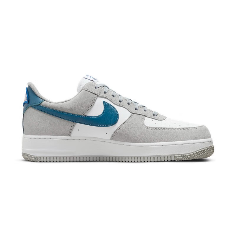 耐克nike air force 1 空军一号 af1白灰 低帮 运动鞋 板鞋 男鞋 dh