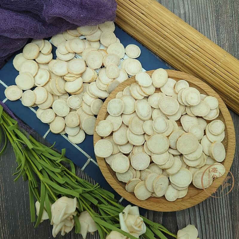 北京同仁堂传统手工切制白芍薄片500g正宗安徽亳白芍另有清炒白芍酒