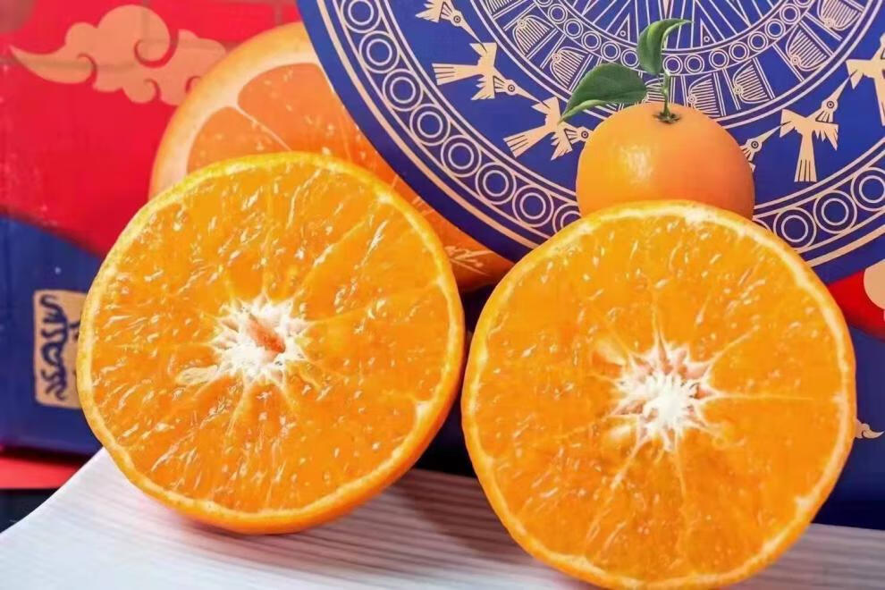 颜曼箐匠心极甜弯弯沃柑广西武鸣桔子橘子新鲜水果6斤原箱礼盒装