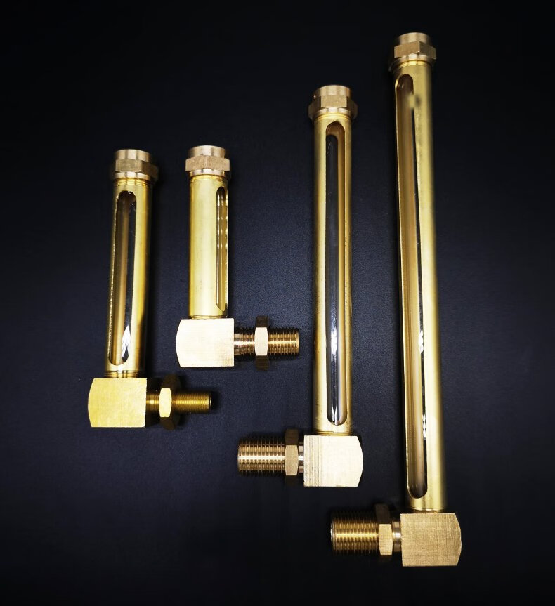 圣马l型油位指示器din3018直管式油标铜管状油标液位计gb1162l型200mm