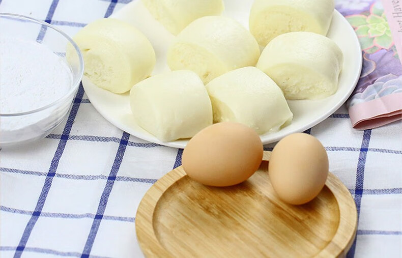 三全蛋奶馒头奶香方便食品刀切鸡蛋馒头营养健康早餐