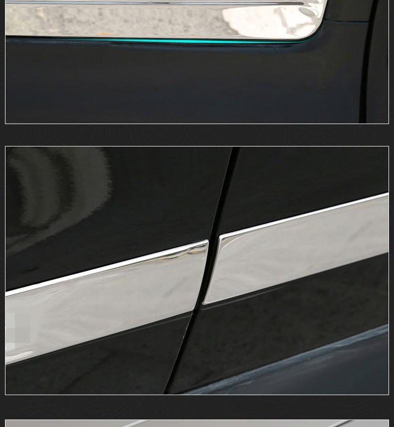 适用于12-16款本田crv门边条车身饰条车门防撞条车窗亮条改装配件 12