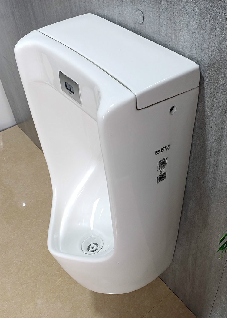 toto小便斗挂墙式一体感应落地小便池小便器uswn870810571904uswn810