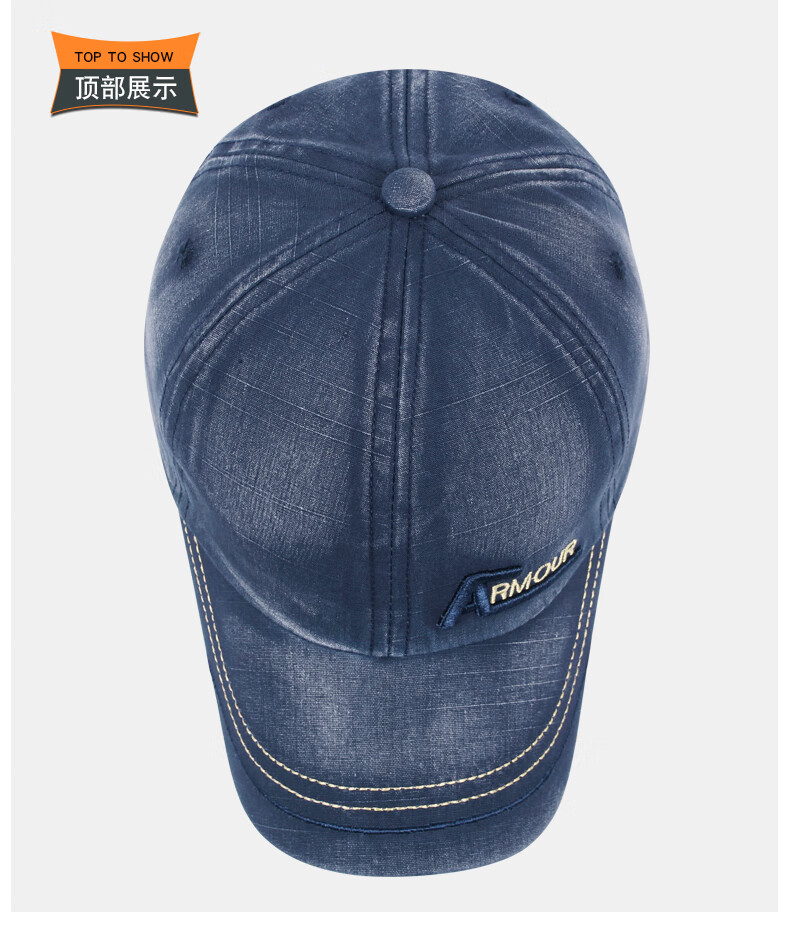 新款男女士休闲运动棒球帽全棉做旧字母帽遮阳帽子潮流高级时尚设计