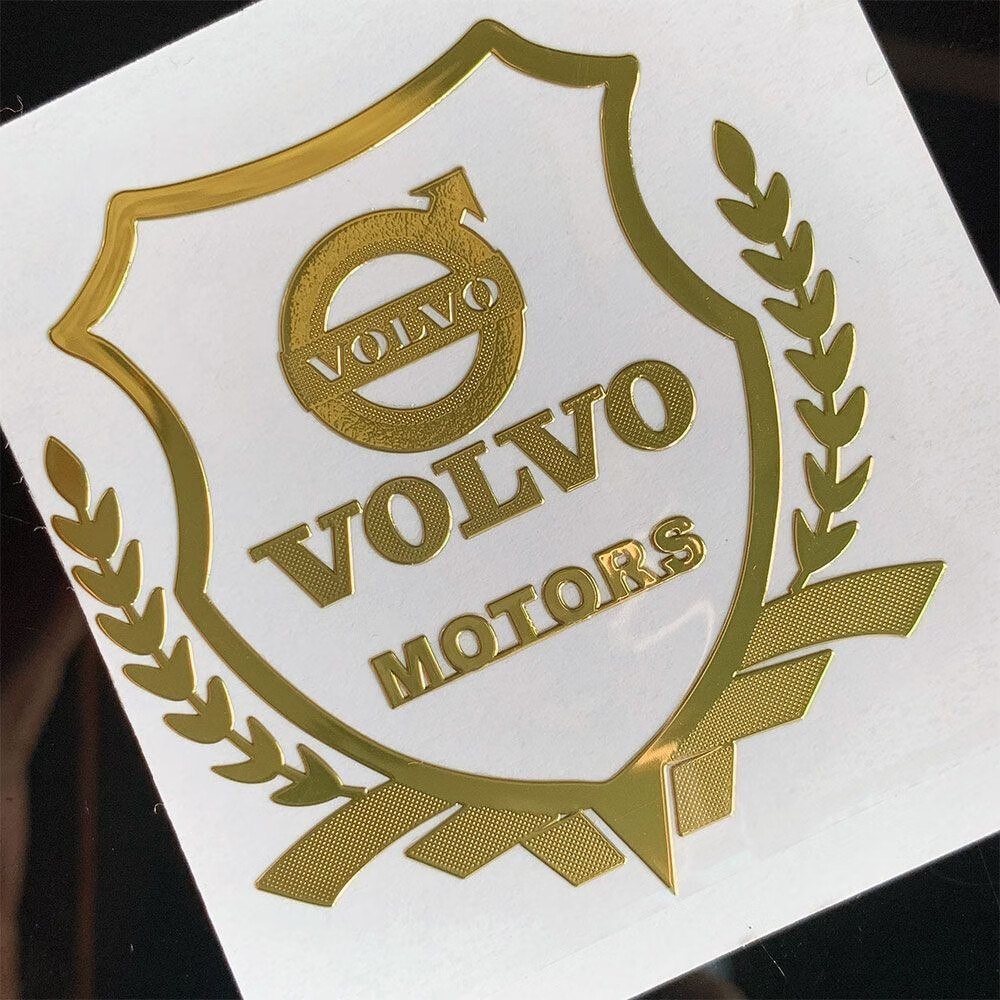 沃尔沃xc60s90xc90s6040北极星尾门车身中网贴标麋鹿瑞典tb56车标