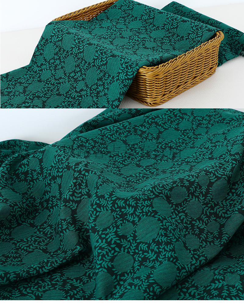 布料印花面料春秋新款棉麻印花布料秋冬中国风民族风碎花连衣裙衬衣