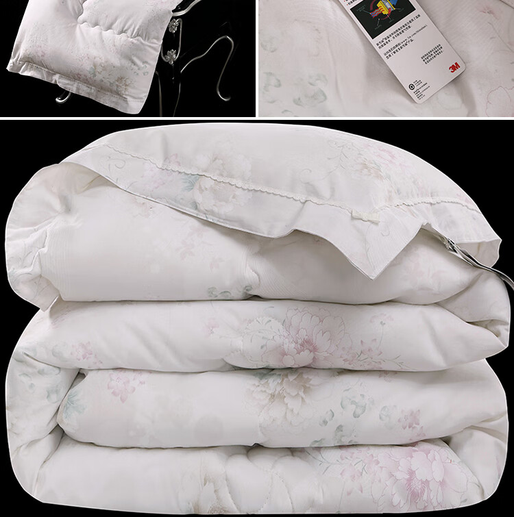 新雪丽被子 新雪丽被芯 全棉磨毛冬被单人秋冬季加厚保暖被子双人被褥