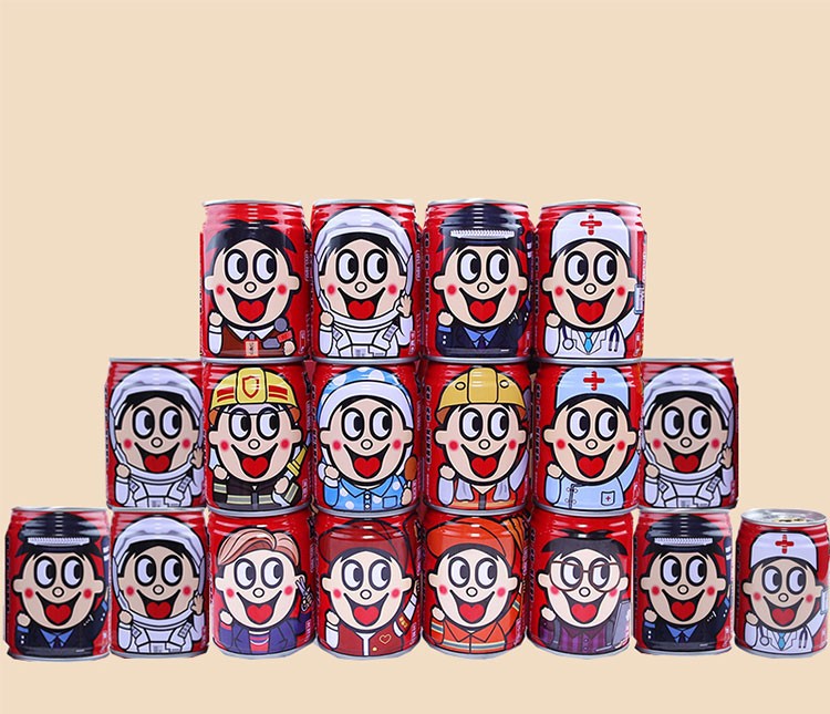 旺旺 旺仔牛奶职业罐装245ml复原乳红罐原味儿童营养早餐牛奶铁罐收藏