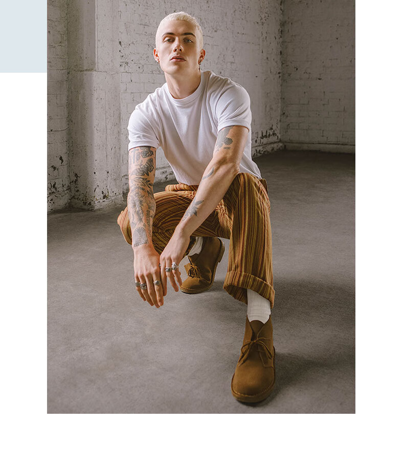 clarks其乐男鞋2020经典款desert boot经典潮流复古英伦风沙漠靴短靴